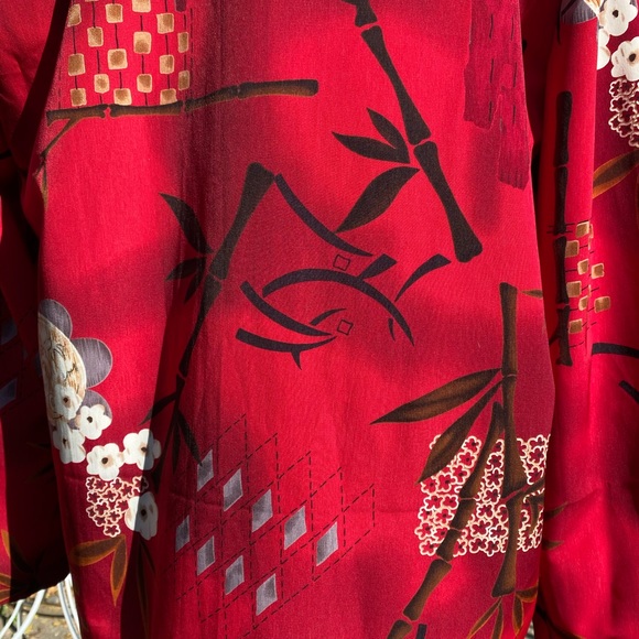 Asian Themed Long Jacket - Picture 10 of 12